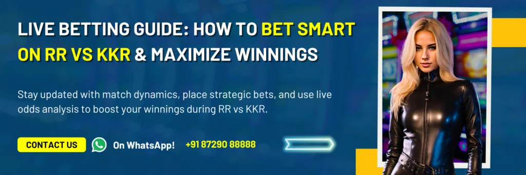 Rajasthan Royals vs Kolkata Knight Riders Prediction, Odds, and Betting Guide