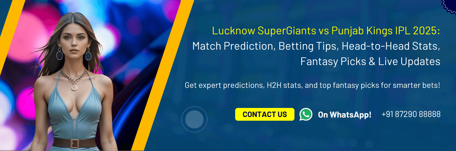 LSG vs PBKS IPL 2025 Prediction – Betting Tips, H2H Stats & Fantasy Picks