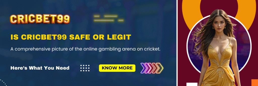Is Cricbet99 Safe or Legit