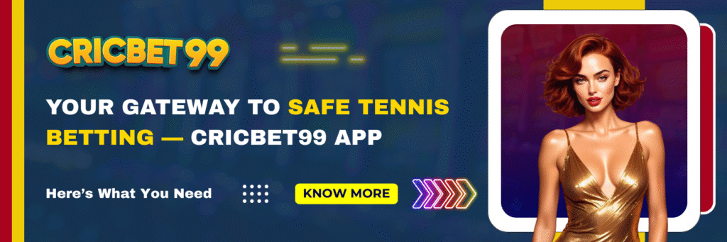 Your Gateway to Safe Tennis Betting — Cricbet99 App