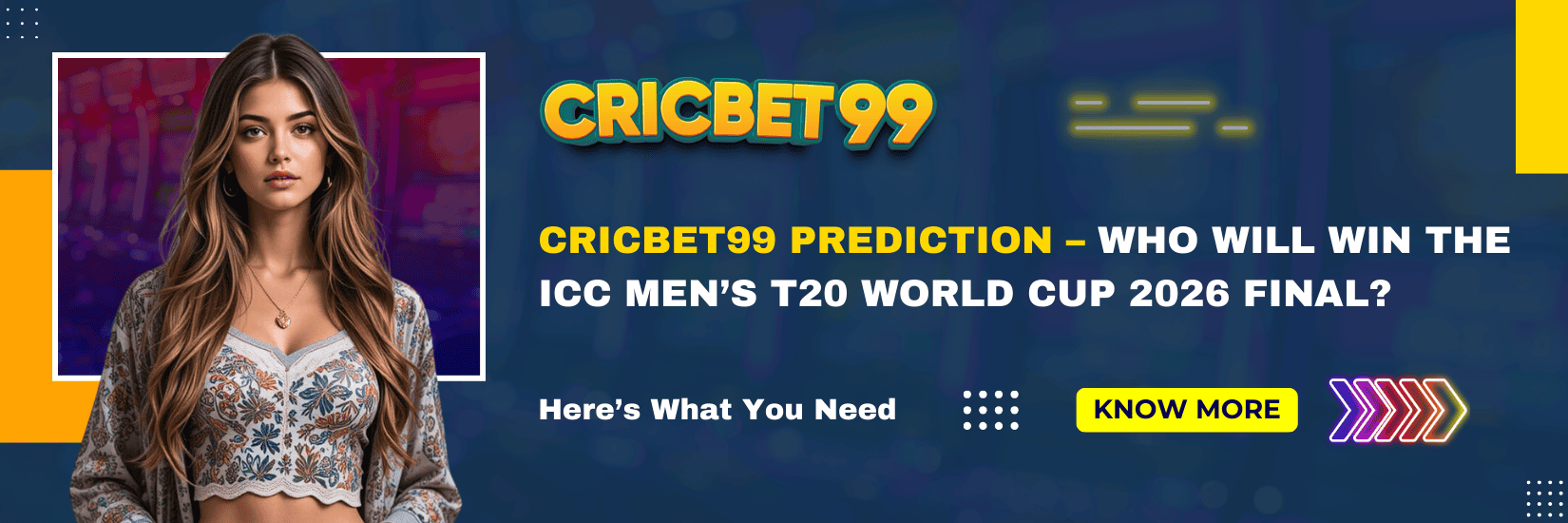 Cricbet99 Prediction – Who Will Win the ICC Men’s T20 World Cup 2026 Final