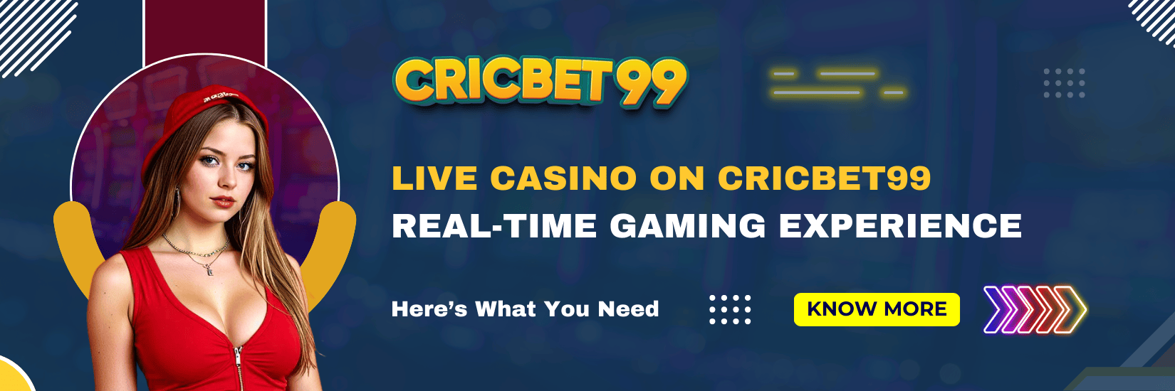 Live Casino on Cricbet99 – Real-Time Gaming Experience