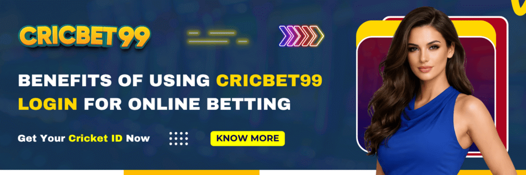 Benefits of Using Cricbet99 Login for Online Betting