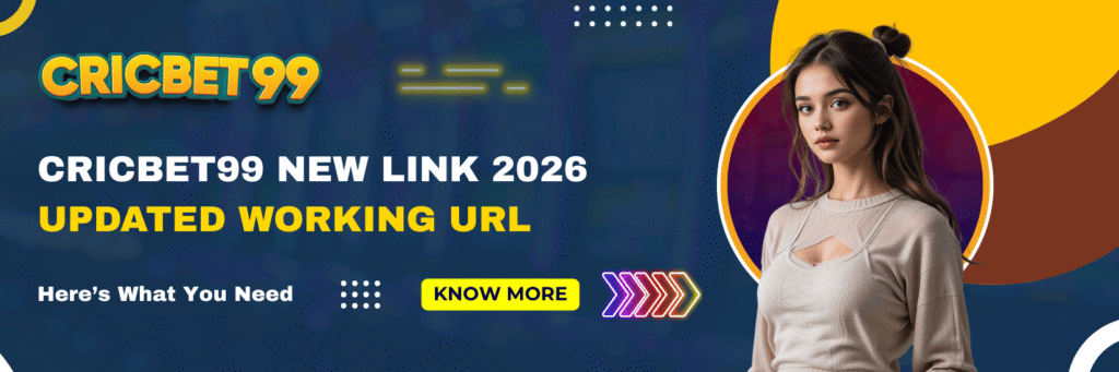 Cricbet99 New Link 2026 – Updated Working URL