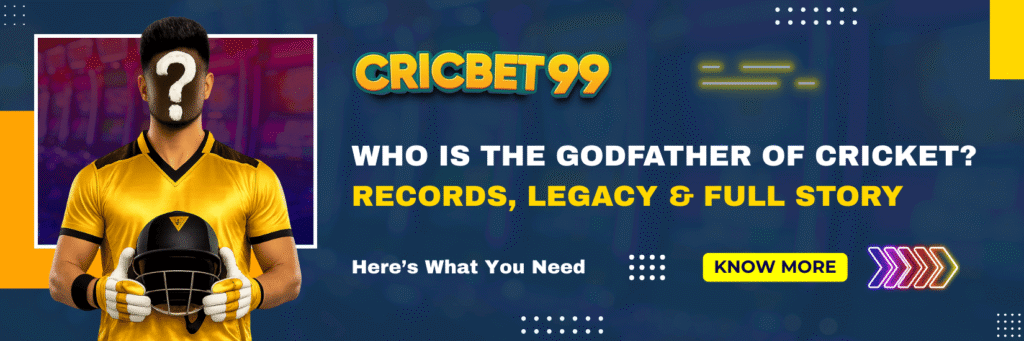 Who is the Godfather of Cricket Records, Legacy & Full Story