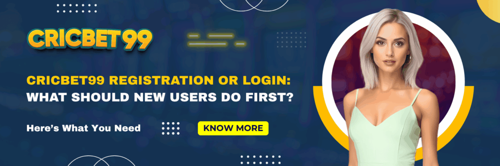 Cricbet99 Registration or Login