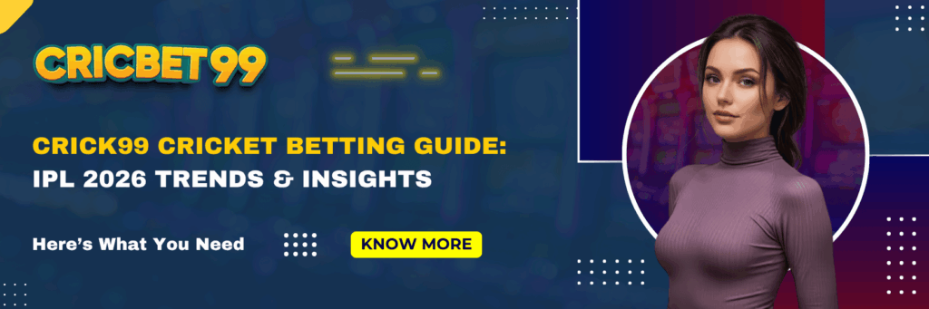 Crick99 Cricket Betting Guide