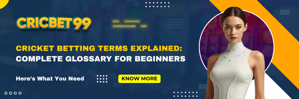 Cricket Betting Terms
