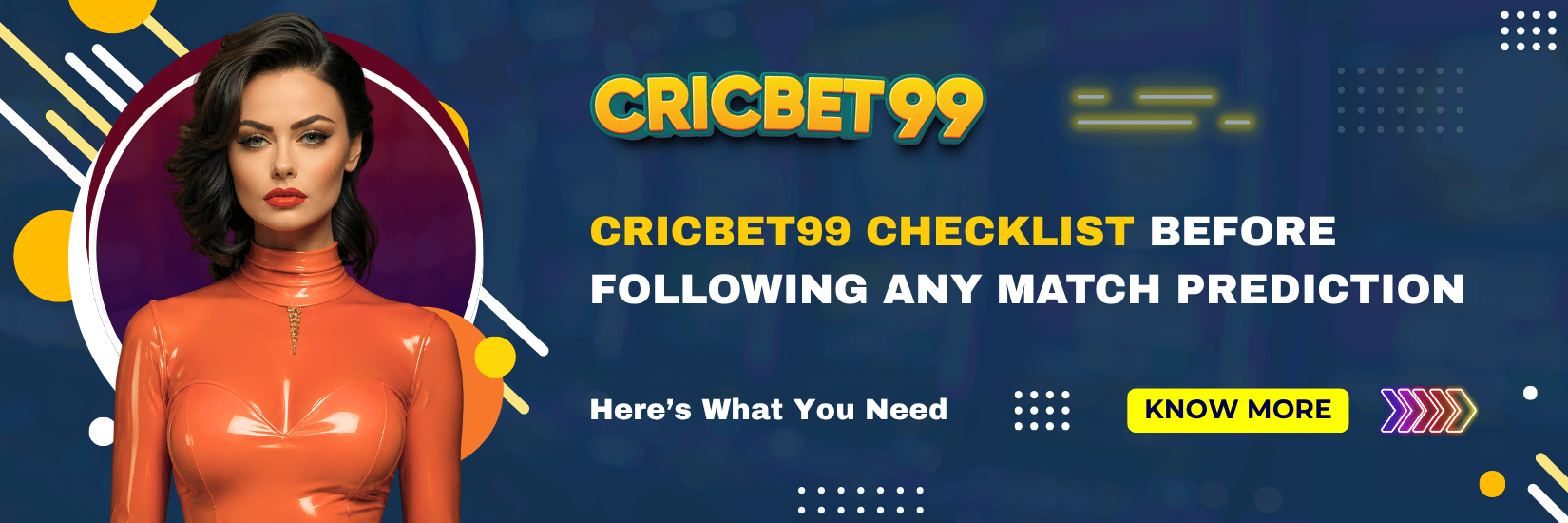 Cricbet99 Checklist