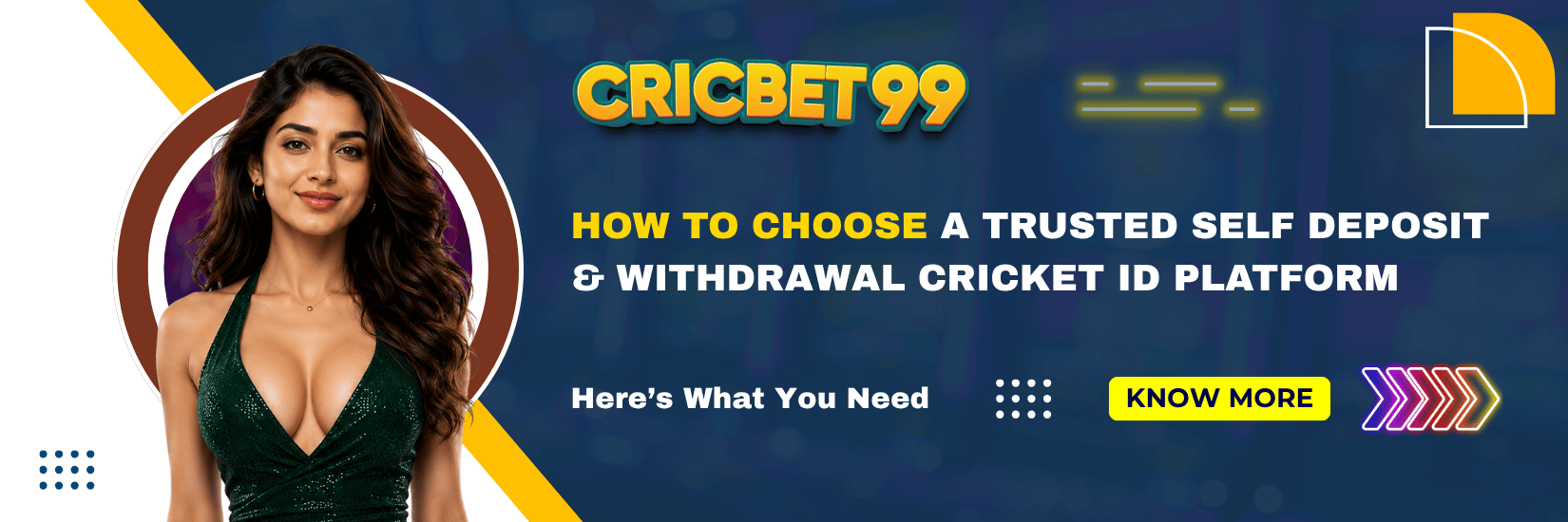 Deposit & Withdrawal Cricket ID