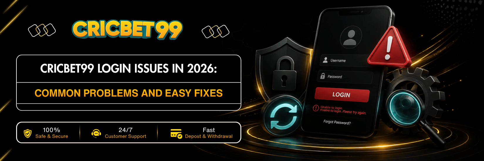 Cricbet99 Login Issues in 2026
