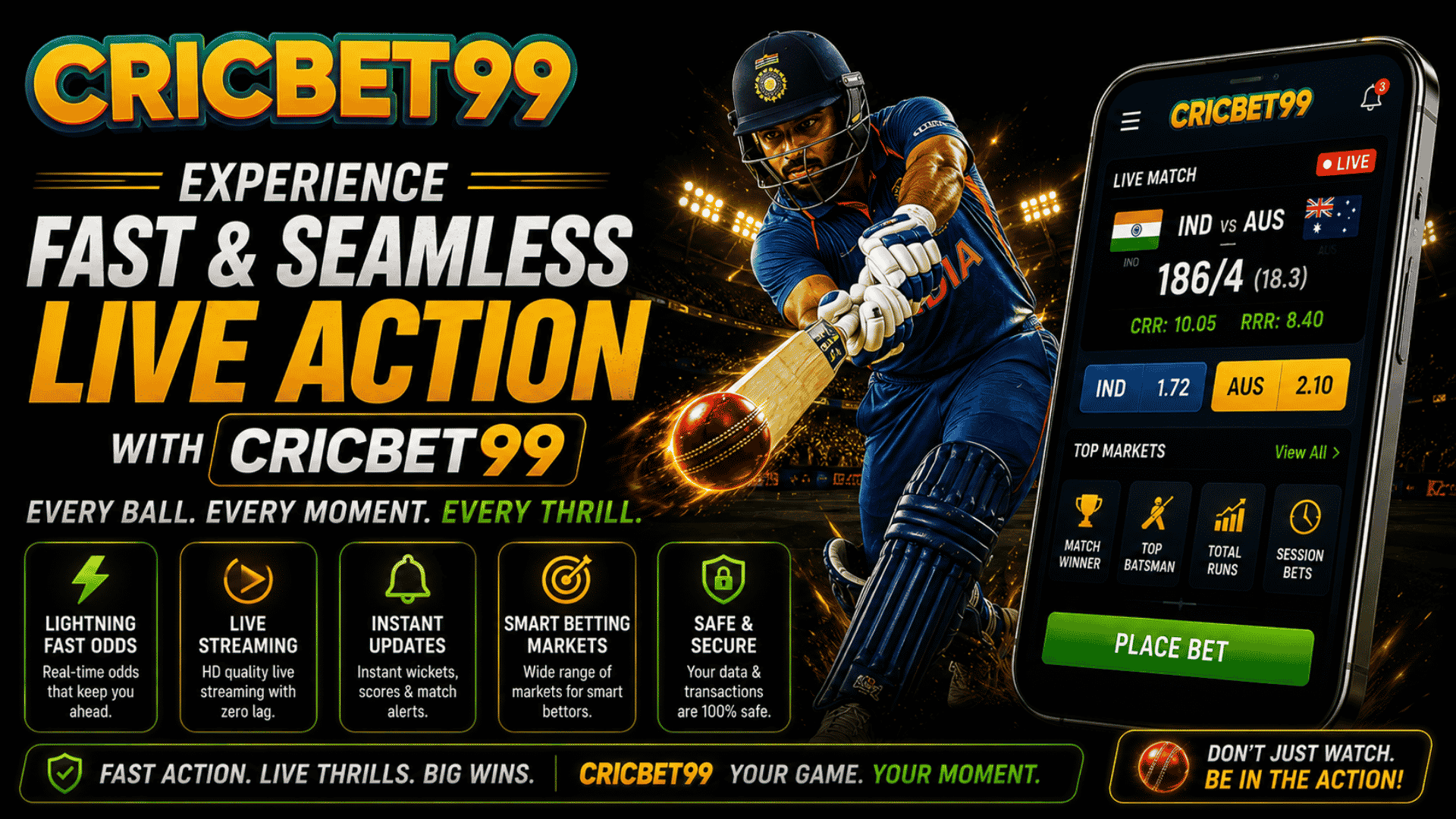 Live Action with Cricbet99
