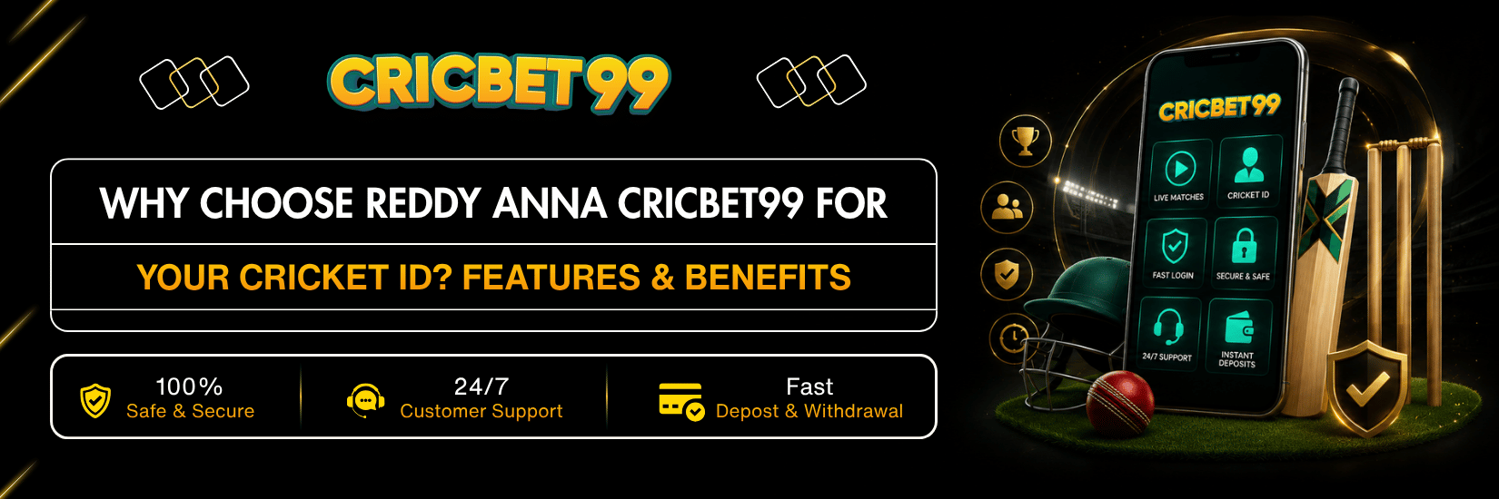Why Choose Reddy Anna Cricbet99