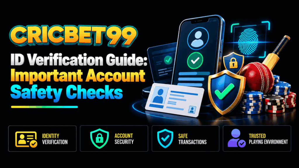 Cricbet99 ID Verification Guide