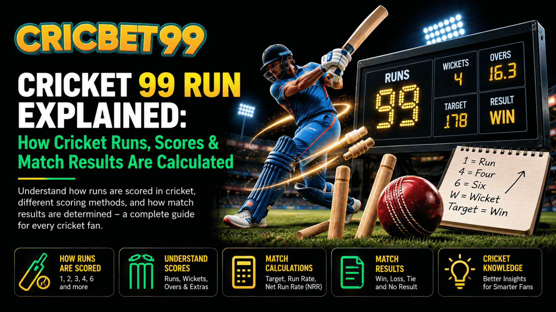 Cricket 99 Run Explained
