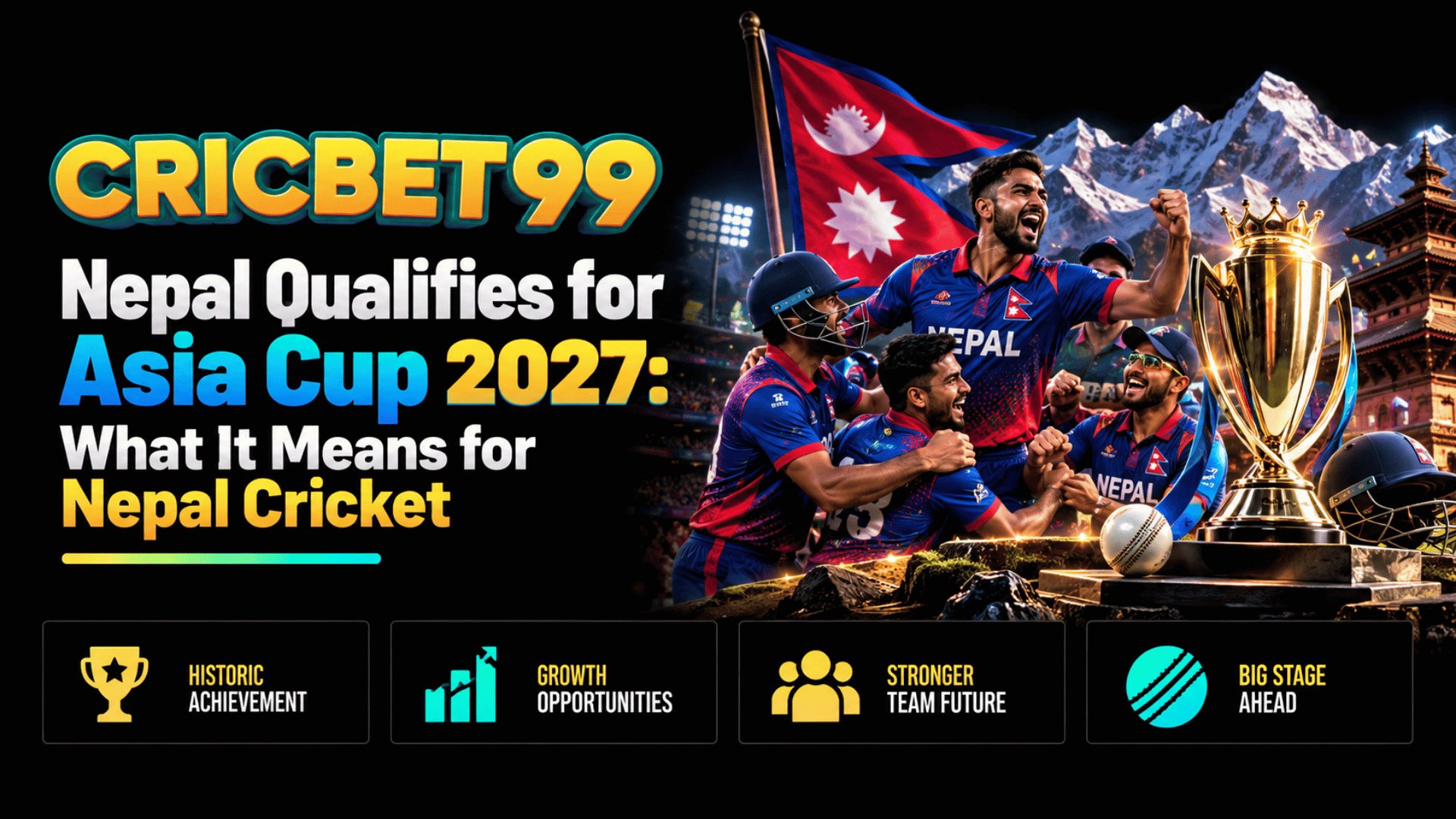 Nepal Qualifies for Asia Cup
