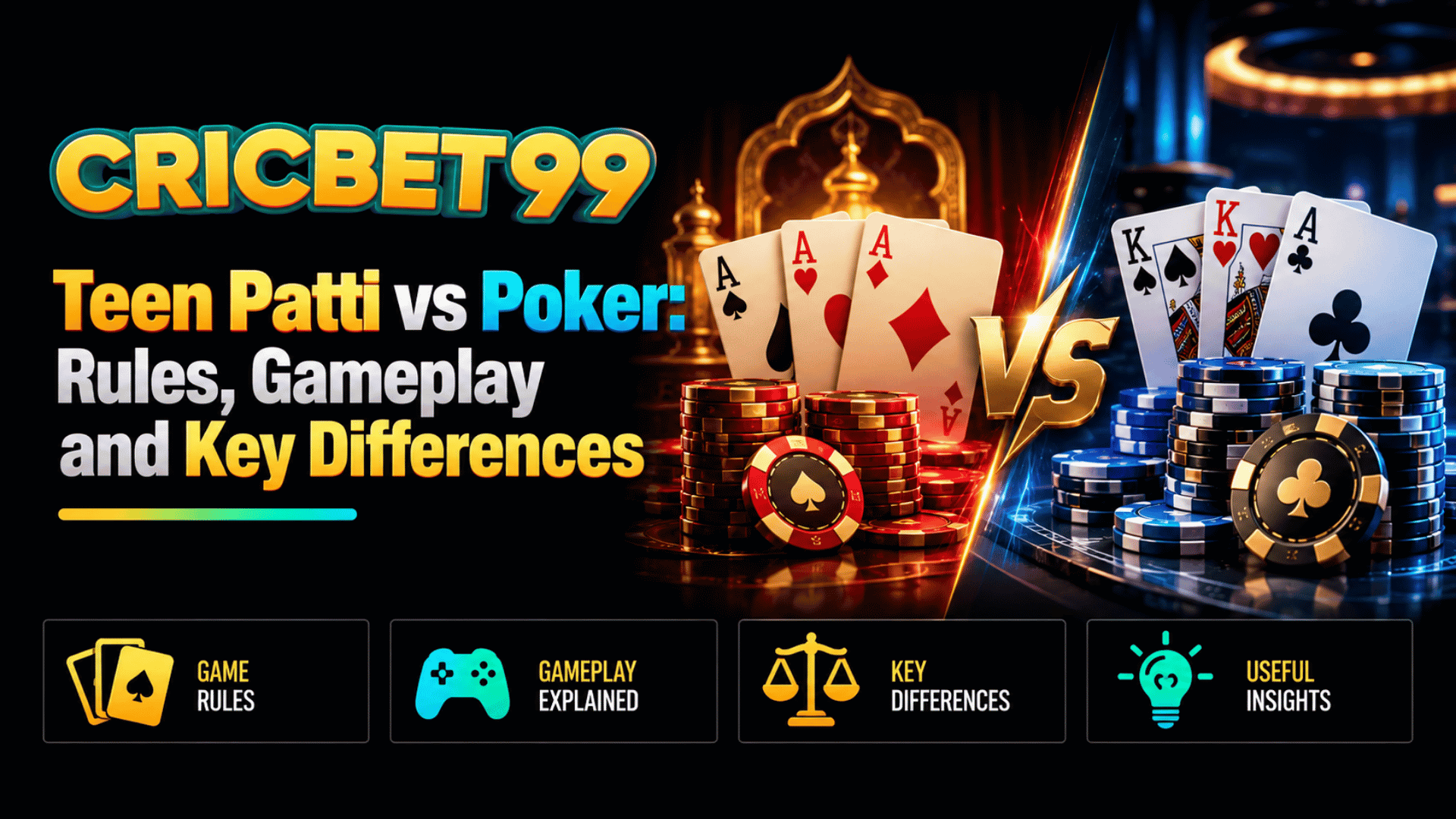 Teen Patti vs Poker