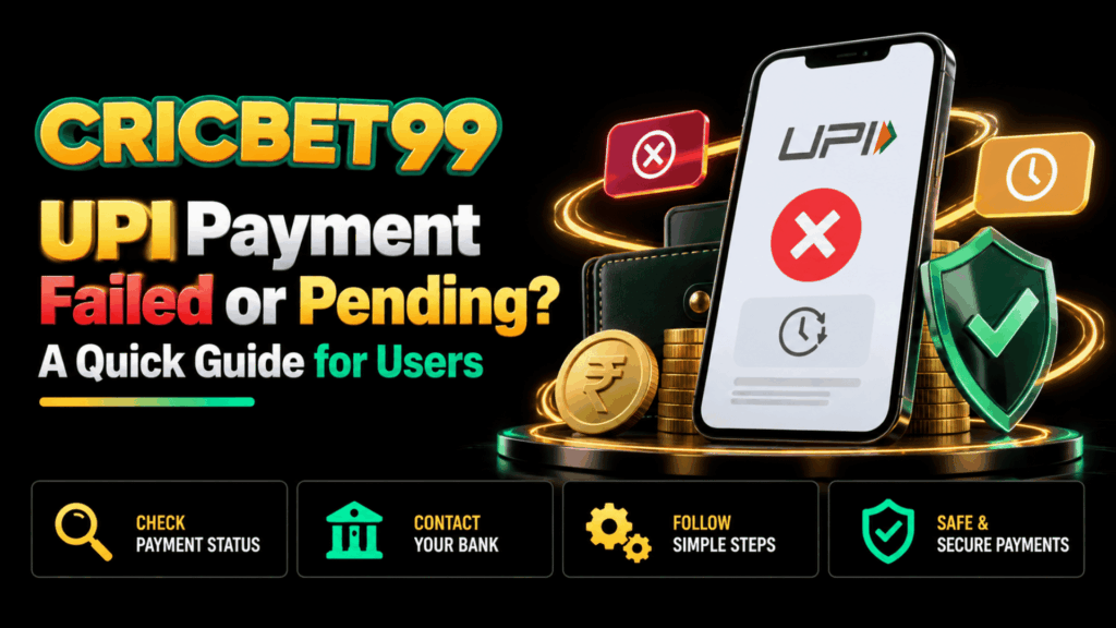 UPI Payment Failed