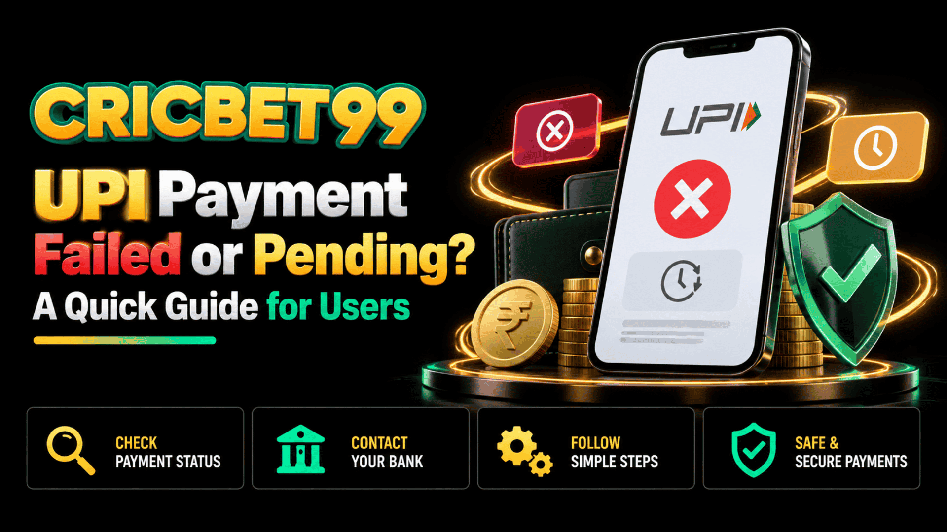 UPI Payment Failed