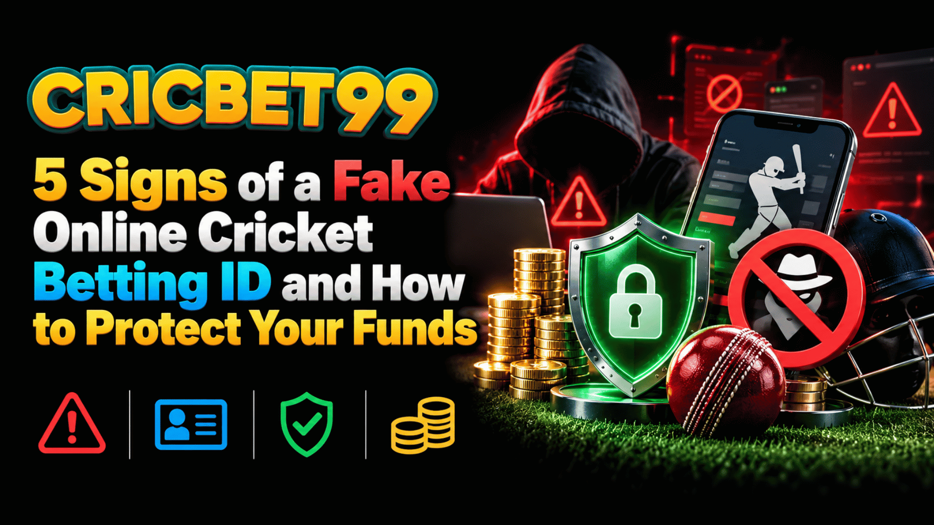Signs of a Fake Online Cricket Betting ID