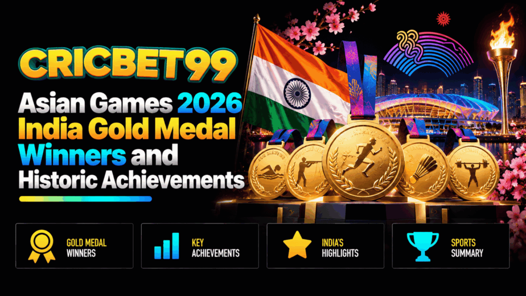 Asian Games 2026 India Gold Medal Winners and Historic Achievements