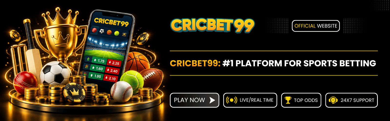 Cricbet99 #1 Platform for Sports Betting