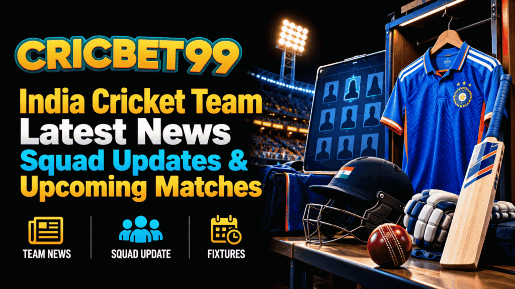 India Cricket Team Latest News