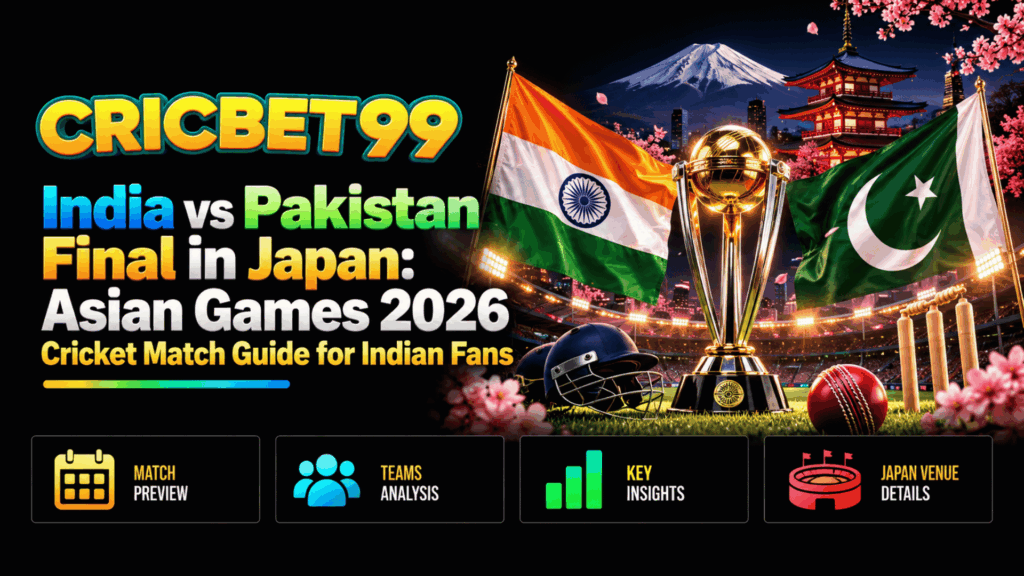 India vs Pakistan Final in Japan