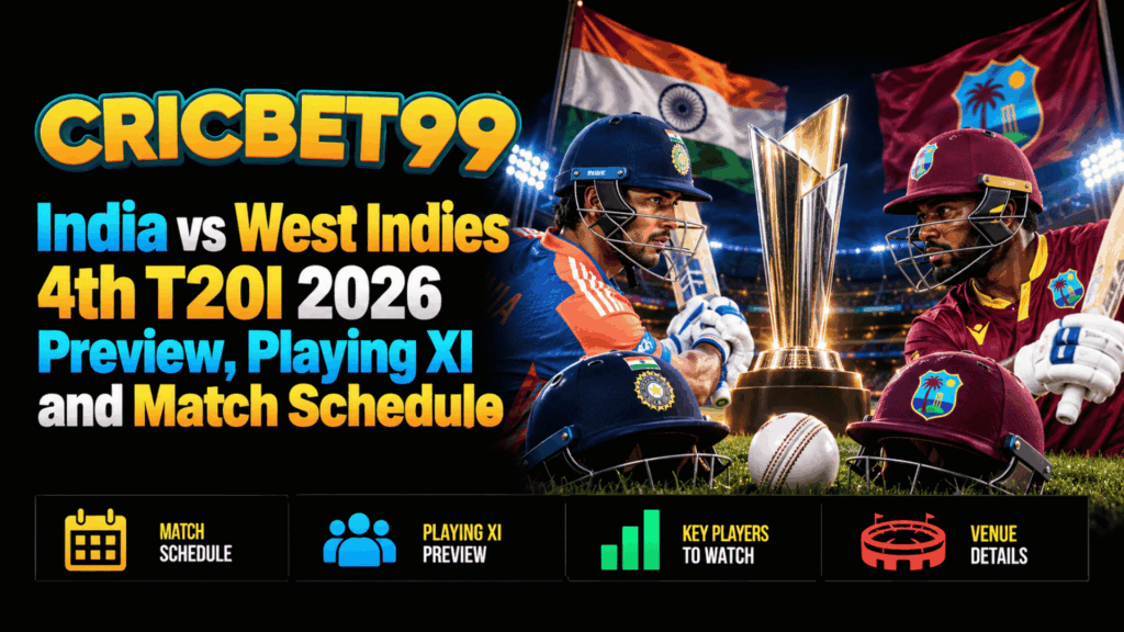 India vs West Indies 4th T20I