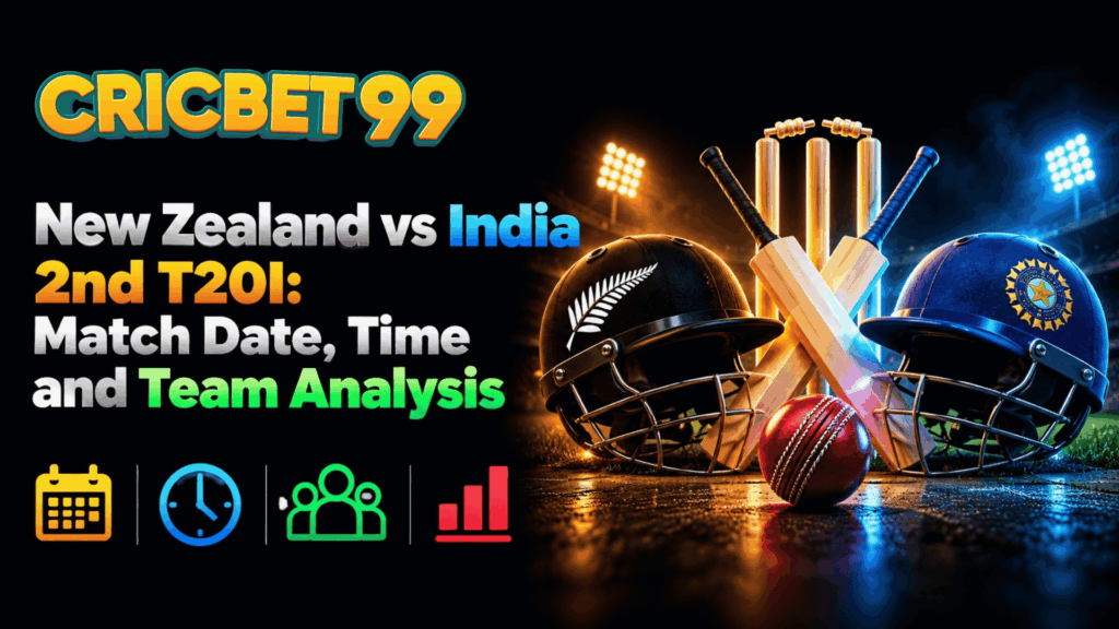 New Zealand vs India 2nd T20I