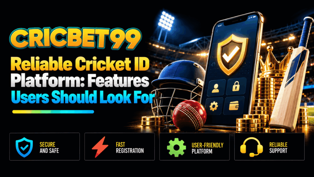 Reliable Cricket ID Platform Features Users Should Look For